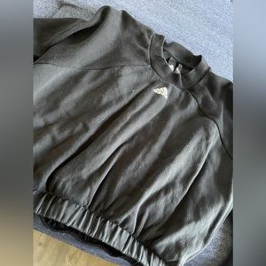 Adidas womens cinched long sleeve crop L